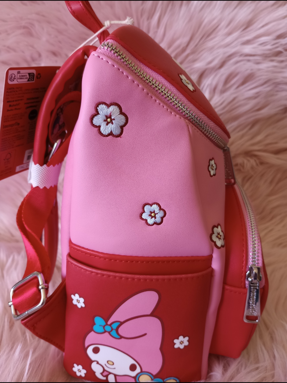 Sanrio Hello Kitty & Friends Color Block Mini Backpack & Wallet - Picture 7 of 13